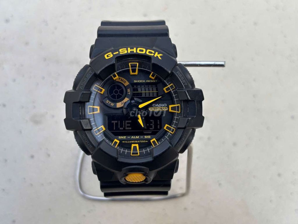 Đồng hồ Casio GA-700 Đen Nam. Mua bán Đồng hồ tại Huyện Chợ Gạo Tiền Giang được đăng bởi Ngạn Nguyễn Hữu hình 1