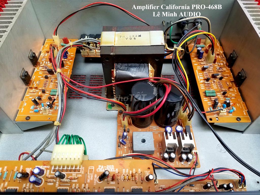 Amplifier CALIFORNIA PRO-468B hàng US