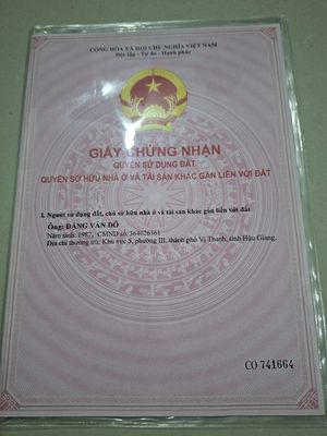 bán đất Vị Thanh Hậu Giang