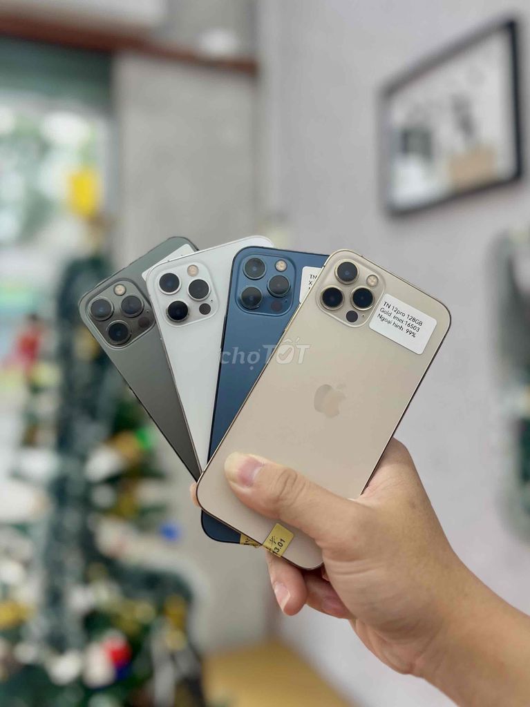 iphone 12pr 128gb -hỗ trợ nợ xấu chỉ cần CCCD✅