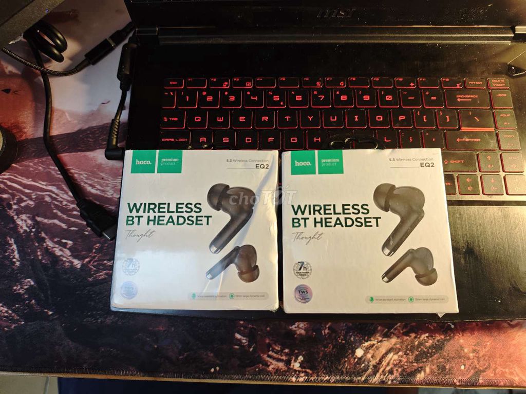 Tai nghe Bluetooth Hoco EQ2 Đen Không dây 5.3. Mua bán Tivi, Âm thanh tại Quận Thanh Xuân Hà Nội được đăng bởi Nguyễn Đăng Khoa hình 1