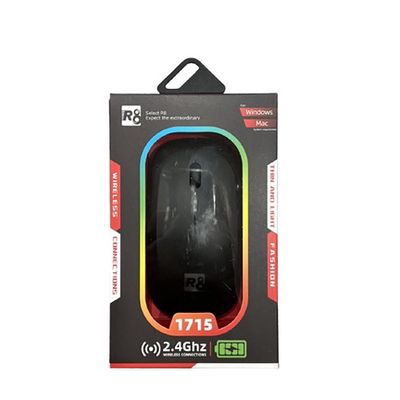 MOUSE 2.4G LED BLACK 1715 R8 CHÍNH HÃNG. Mua bán Phụ kiện (Màn hình, Chuột...) tại Quận Ninh Kiều Cần Thơ được đăng bởi GIA DỤNG VÀ ĐIỆN TỬ HIỆP PHÁT CẦN THƠ
