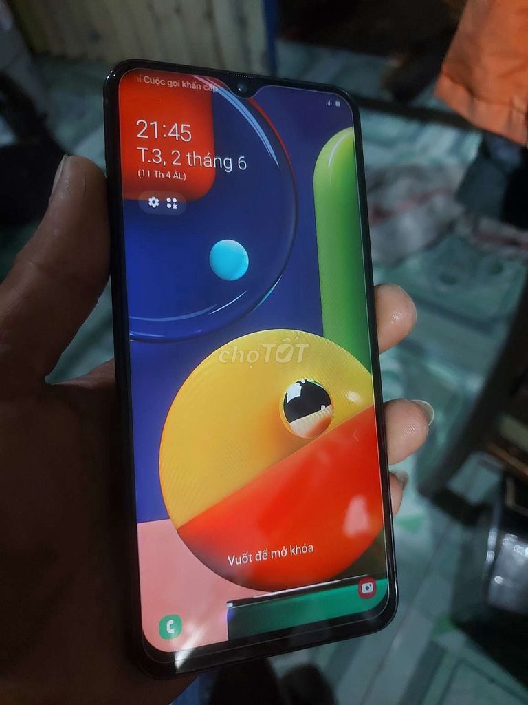 Samsung A50s Đen Đã qua sử dụng. Mua bán Điện thoại tại Thành phố Thủ Đức Tp Hồ Chí Minh được đăng bởi Lê Thông hình 1