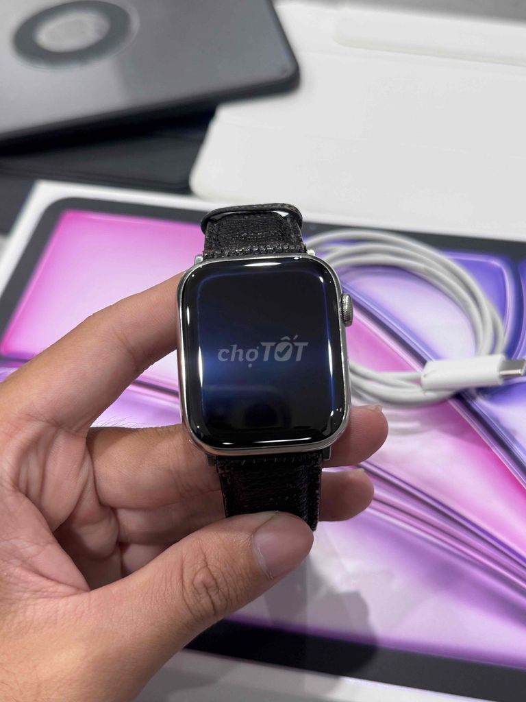 Apple Watch Series 7 Thép trắng 45mm. Mua bán Thiết bị đeo thông minh tại Thành phố Thủ Đức Tp Hồ Chí Minh được đăng bởi Nguyễn Chính Nghĩa hình 1