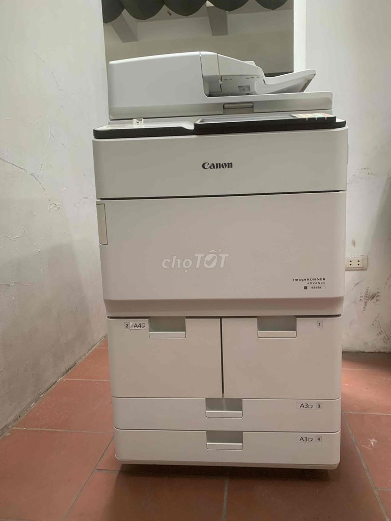 Máy photocopy Canon imageRUNNER 6555i Trắng. Mua bán Đồ dùng văn phòng tại Quận Long Biên Hà Nội được đăng bởi Trần minh đức hình 1