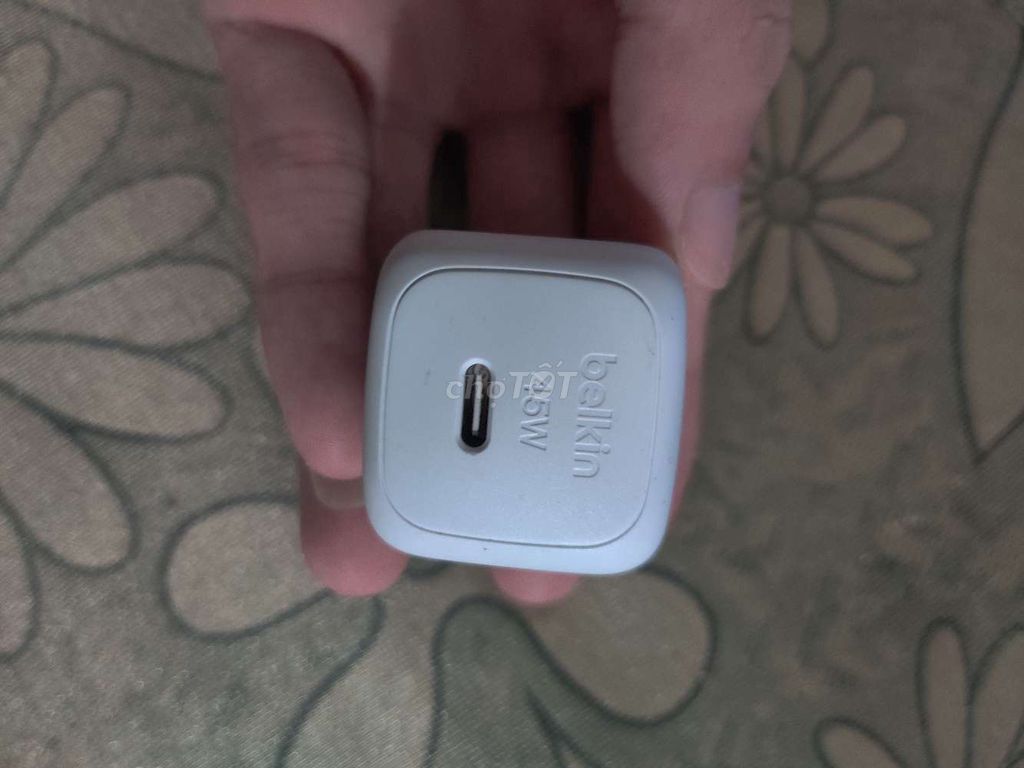 Sạc nhanh Belkin 45W Trắng iPhone. Mua bán Phụ kiện (Màn hình, Chuột...) tại Huyện Việt Yên Bắc Giang được đăng bởi SONW hình 1