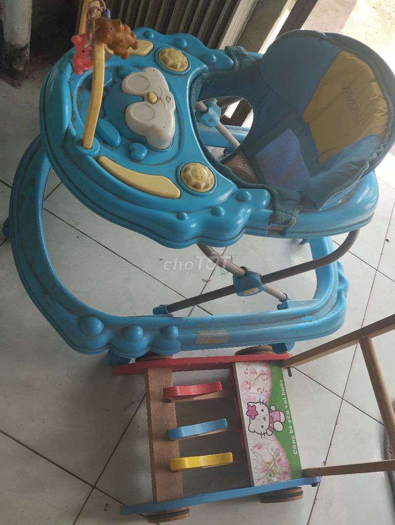 Xe tập đi trẻ em nhựa Xanh dương. Mua bán Mẹ và bé tại Huyện Trảng Bom Đồng Nai được đăng bởi thanh thùy hình 1