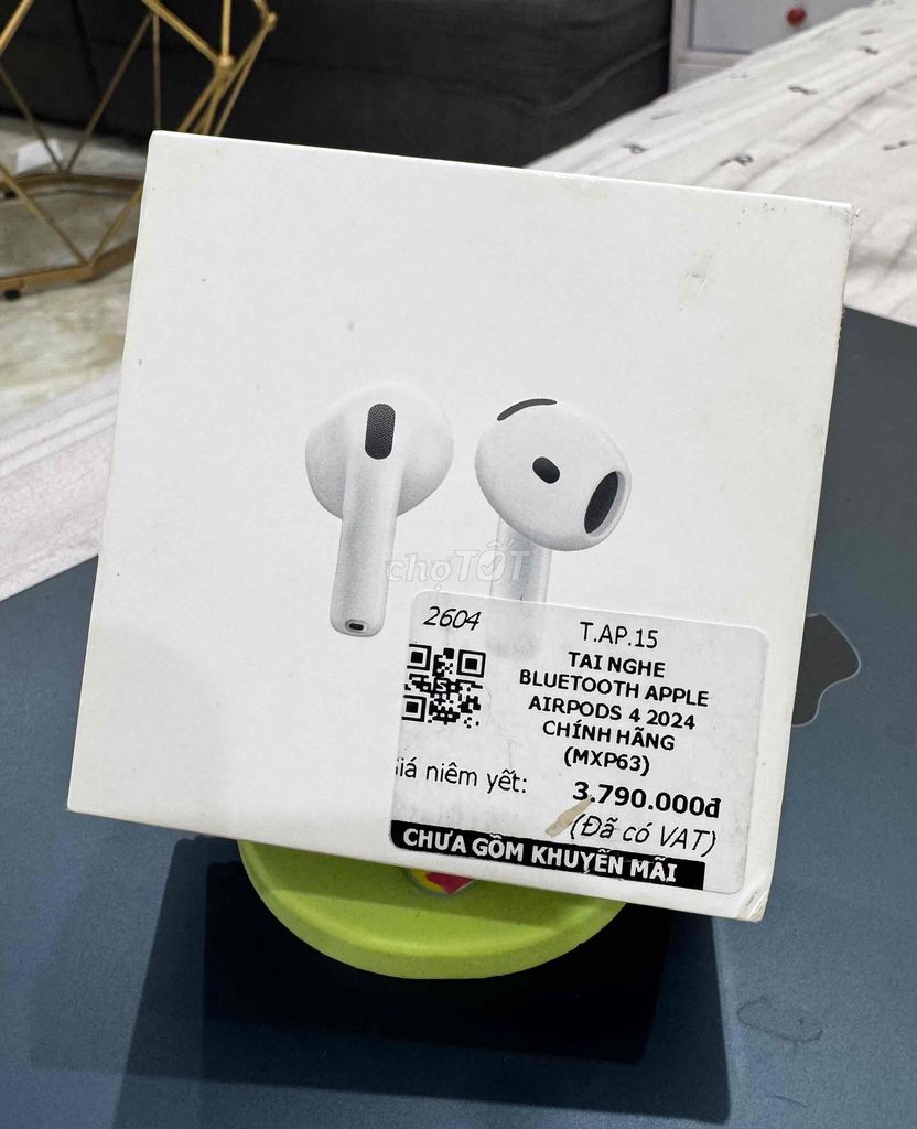 Tai nghe Bluetooth Apple AirPods 4. Mua bán Tivi, Âm thanh tại Quận Bắc Từ Liêm Hà Nội được đăng bởi Ánh hình 1