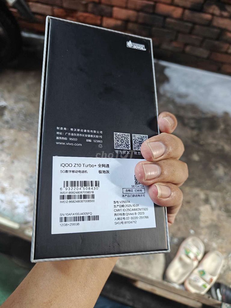 iQOO Z10 Turbo+ 256GB full box cần bán. Mua bán Điện thoại tại Quận Tân Phú Tp Hồ Chí Minh được đăng bởi huy  hình 1