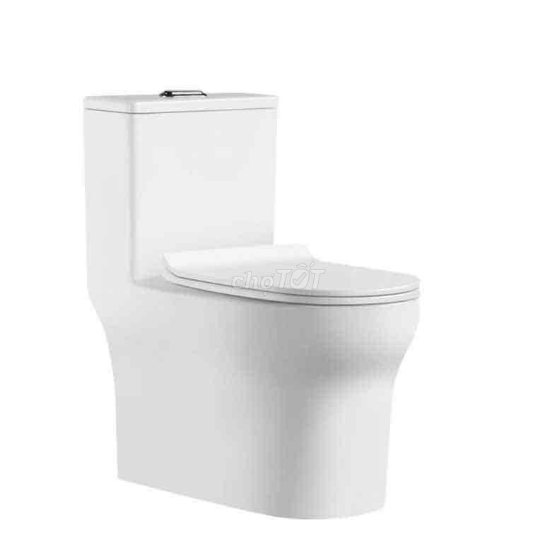 Bồn cầu sứ trắng hiện đại. Mua bán Thiết bị vệ sinh, nhà tắm tại Huyện Hòa Vang Đà Nẵng được đăng bởi THIẾT BỊ VỆ SINH NỘI THẤT BẾP  hình 1