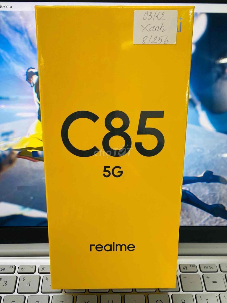 Realme C85 5G 8GB/256GB Xanh hàng chính hãng. Mua bán Điện thoại tại Thành phố Biên Hòa Đồng Nai được đăng bởi DT MOBILE BIÊN HOÀ hình 1