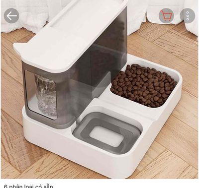 Đồ đựng thức ăn nhựa mèo