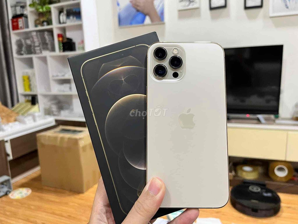 iPhone 12 Pro Max 256G FULLBOX GOLD keng nét 2023. Mua bán Điện thoại tại Quận Thanh Xuân Hà Nội được đăng bởi Nguyễn Huy Dũng hình 1