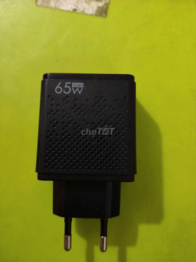 Củ Sạc GaN 65W 2 Cổng USB C - USB A. Mua bán Phụ kiện (Màn hình, Chuột...) tại Huyện Long Thành Đồng Nai được đăng bởi Quốc Hưng Master  hình 1