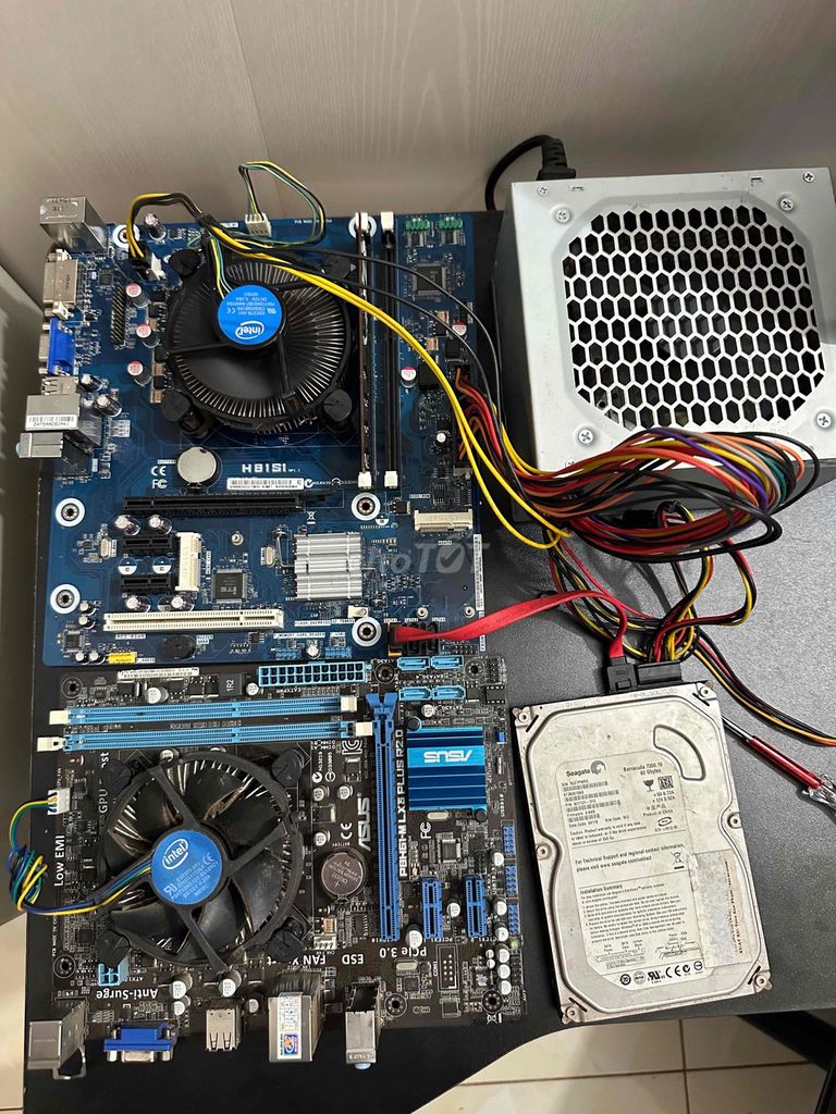 Mainboard và nguồn đã sử dụng. Mua bán Linh kiện (RAM, Card...) tại Huyện Đắk Song Đắk Nông được đăng bởi tũn hình 1