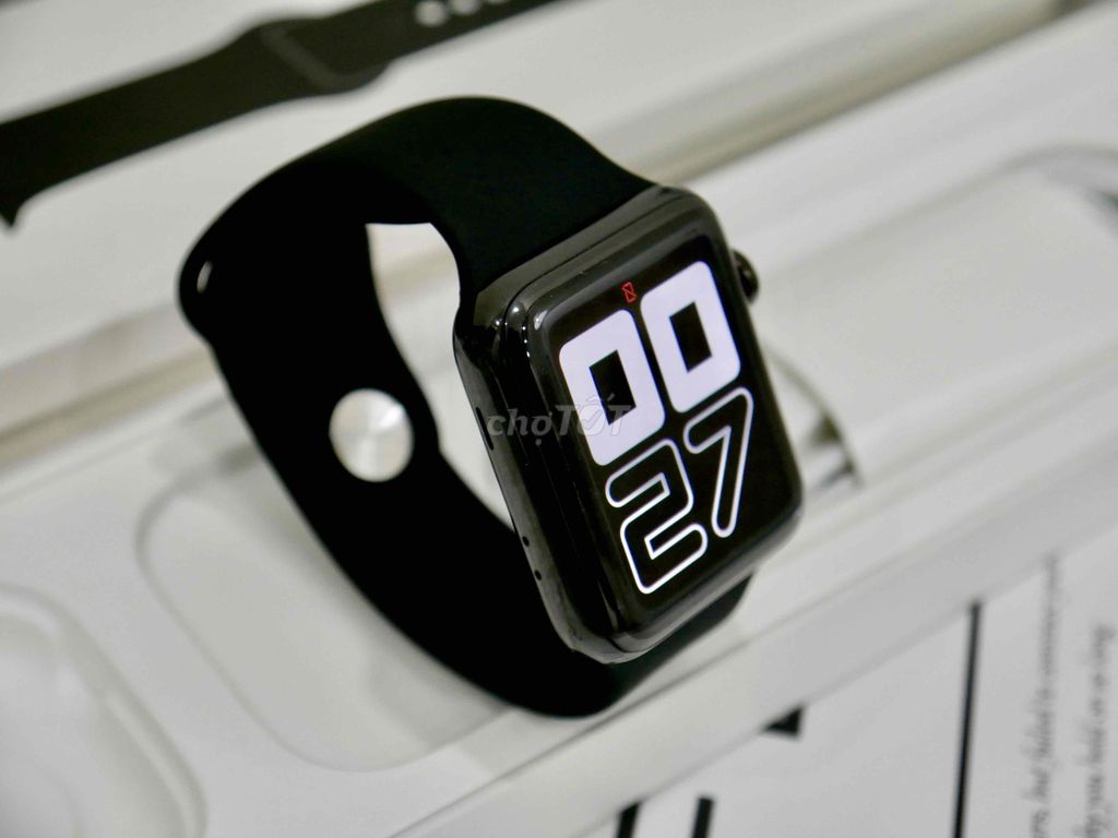 Apple Watch Series 3 42mm Thép Đen Đẹp 99%. Mua bán Thiết bị đeo thông minh tại Quận Gò Vấp Tp Hồ Chí Minh được đăng bởi KHÁNH HUNTER hình 5