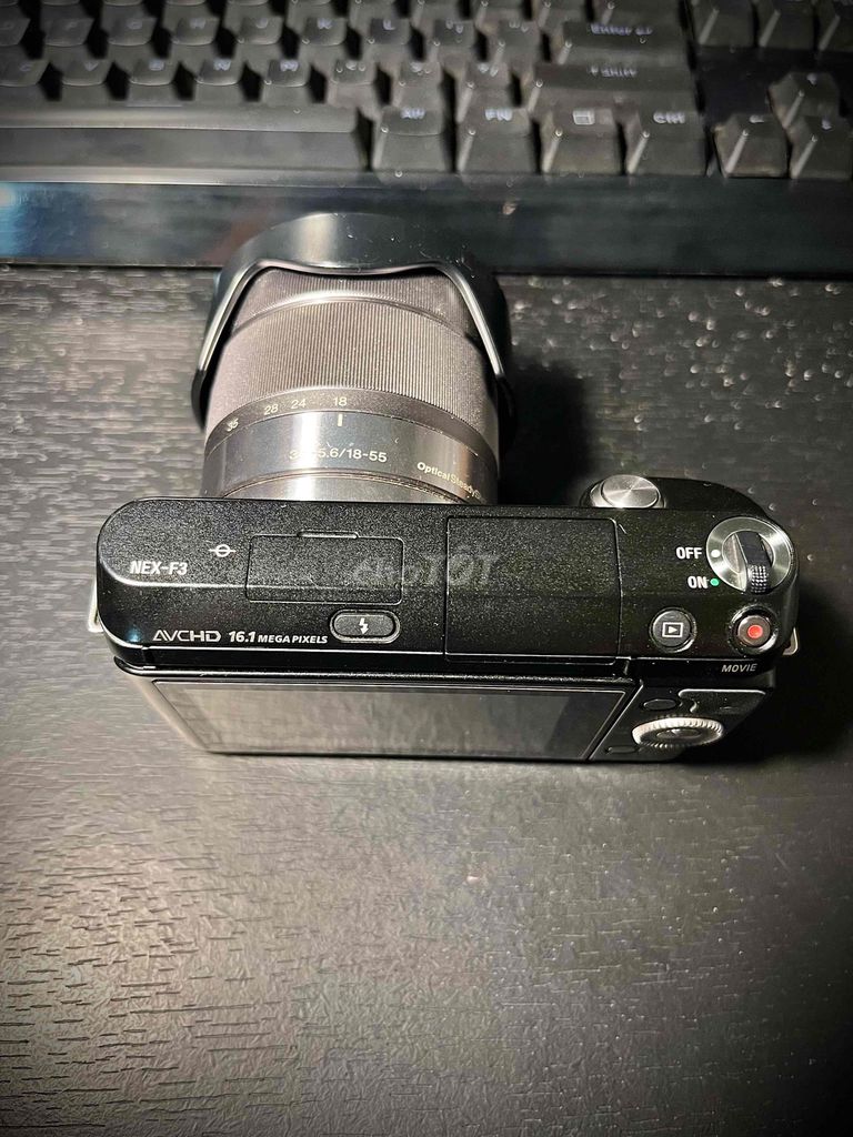 Máy ảnh Sony NEX-F3 Đen. Mua bán Máy ảnh, Máy quay tại Huyện Thanh Trì Hà Nội được đăng bởi Long Vũ  hình 1