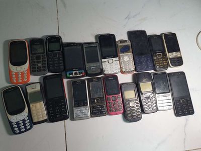 20 cái nokia cổ đa số lên nguồn bán xác hết có GL. Mua bán Điện thoại tại Quận Bình Tân Tp Hồ Chí Minh được đăng bởi Hoàng Farm