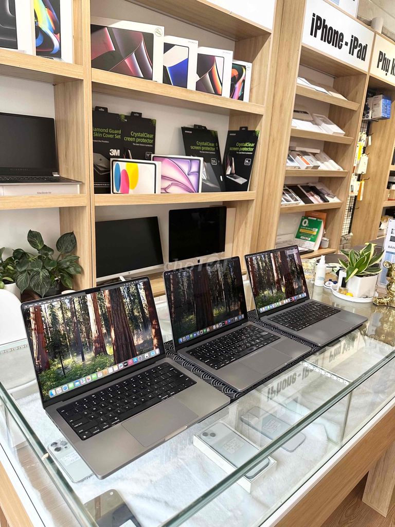 MacBook Pro 14 inch M1 Pro 16/512GB 8CPU-14GPUGray. Mua bán Laptop tại Quận Tân Bình Tp Hồ Chí Minh được đăng bởi TuanDigi VN hình 1