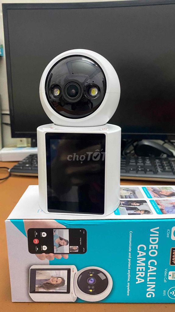 Camera an ninh iCSee YH-XM-DP06S FHD 1080P Trắng. Mua bán Máy ảnh, Máy quay tại Huyện Lắk Đắk Lắk được đăng bởi Nguyễn Văn Hoan hình 1