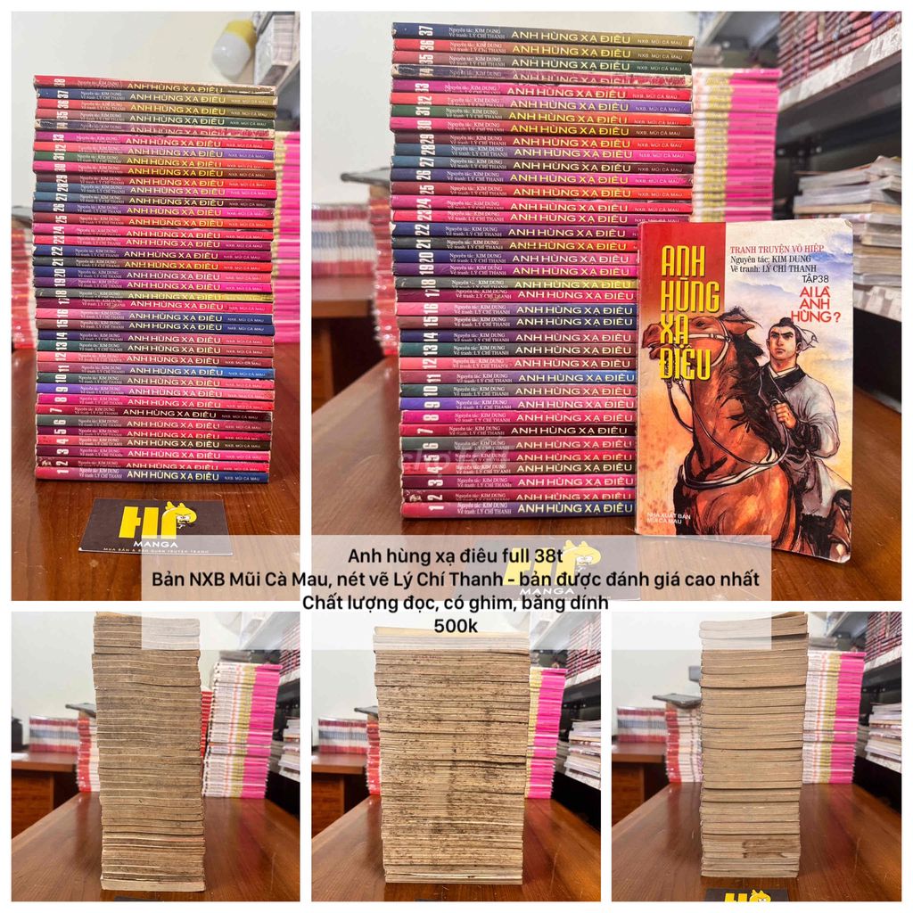 Truyện tranh Anh Hùng Xạ Điêu. Mua bán Sách tại Huyện Thuỷ Nguyên Hải Phòng được đăng bởi Được Nguyễn hình 1