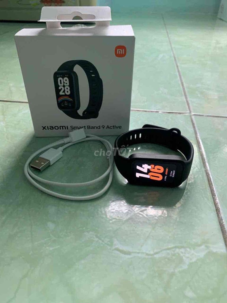 Xiaomi Band 9 Active Đen mới 99%. Mua bán Thiết bị đeo thông minh tại Huyện Thạch Thành Thanh Hóa được đăng bởi Lê Khắc Sơn  hình 1