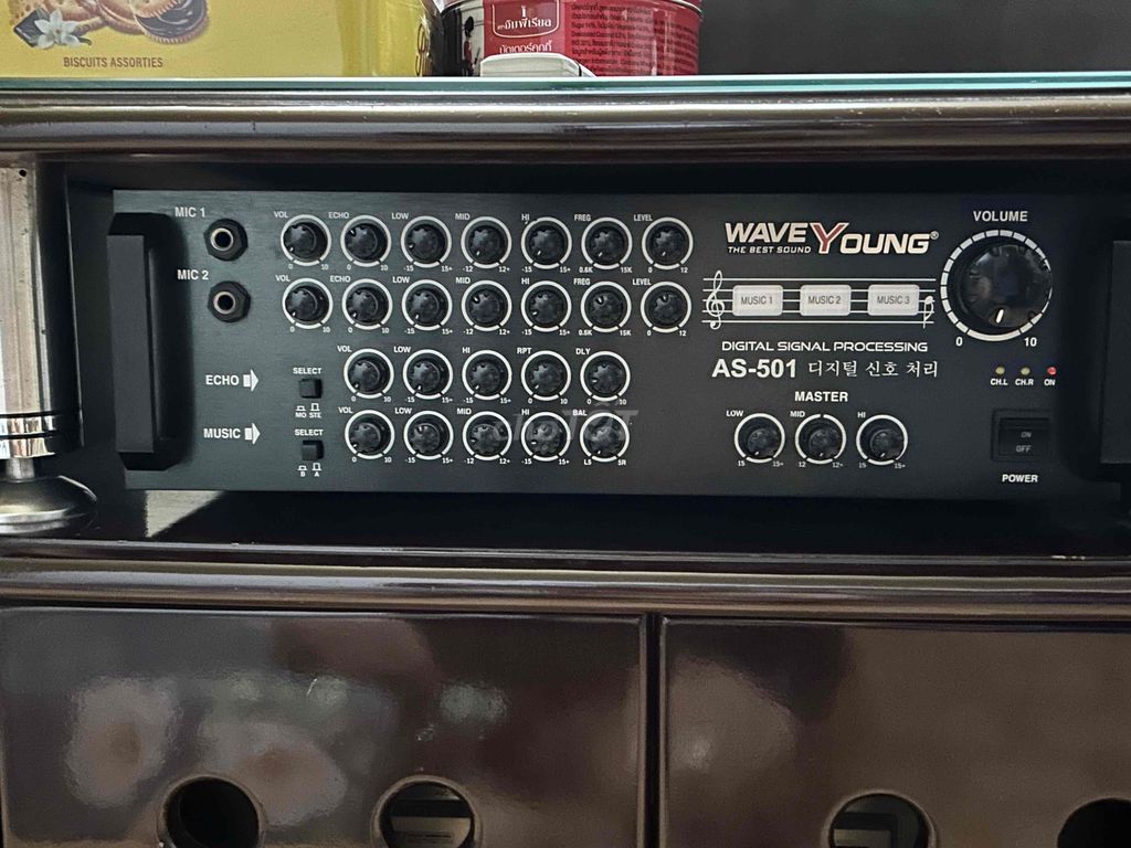 Amply Karaoke WaveYoung AS-501. Mua bán Tivi, Âm thanh tại Quận 6 Tp Hồ Chí Minh được đăng bởi Vương Hải  hình 1