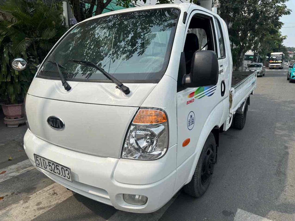 kia bongo iii, 1300 kg, thùng lửng có chữ A