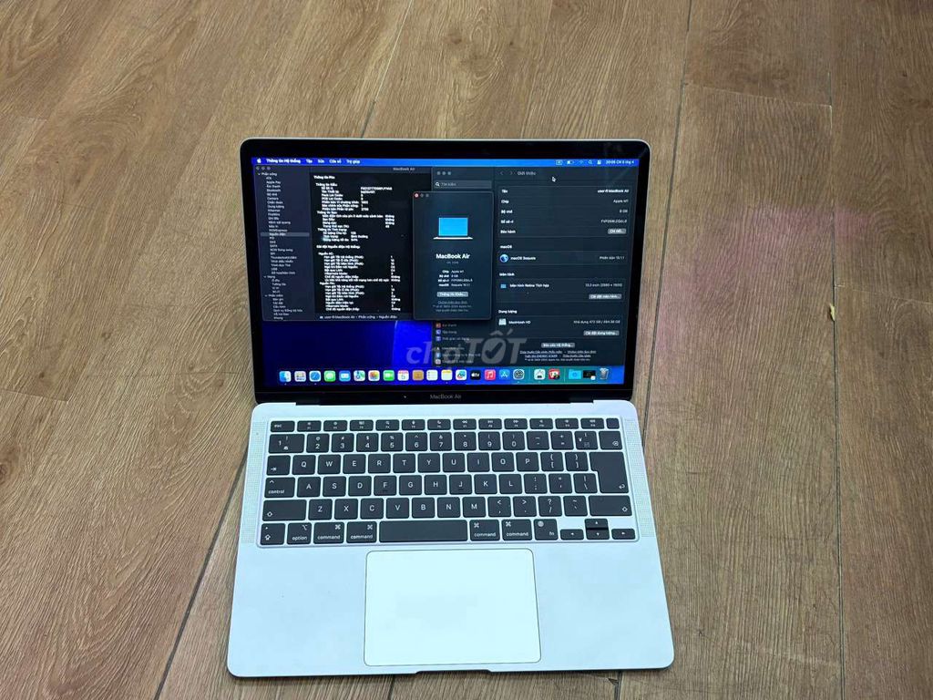 Apple Macbook Air M1 512GB Bạc 99%. Mua bán Laptop tại Quận Thanh Xuân Hà Nội được đăng bởi Kim Ngân hình 1
