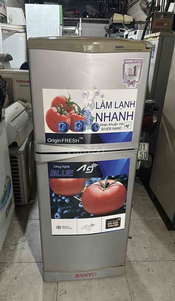 Tủ lạnh Sanyo 150L Không đóng tuyết. Mua bán Tủ lạnh tại Quận 7 Tp Hồ Chí Minh được đăng bởi  Điện Lạnh Dương hình 1