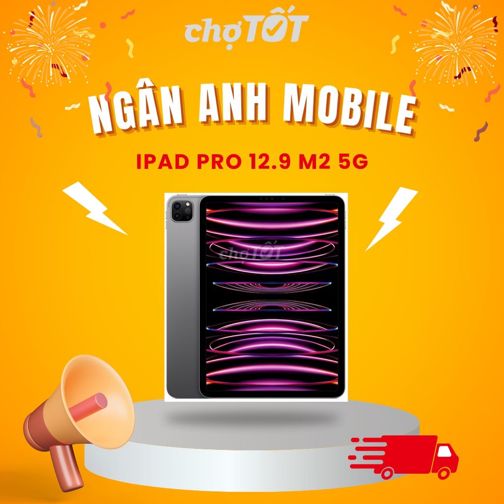ipad pro 12.9 m2 5g128 giá tốt. Mua bán Máy tính bảng tại Thành phố Thủ Đức Tp Hồ Chí Minh được đăng bởi Ngân anh mobile hình 1
