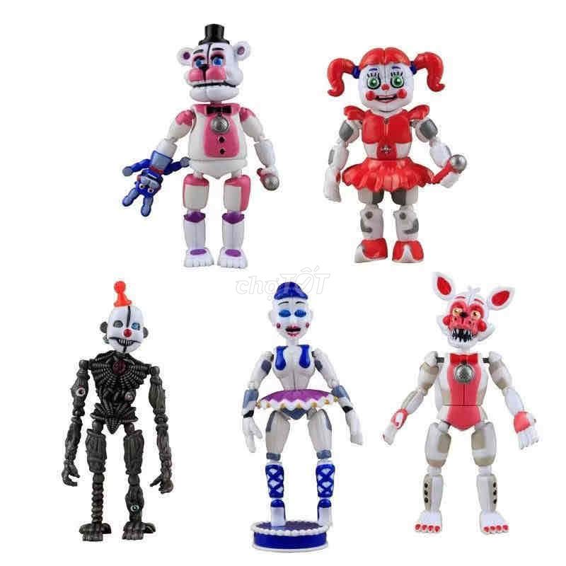 5 Mô hình nhân vật hành động trò chơi FNAF Five Ni