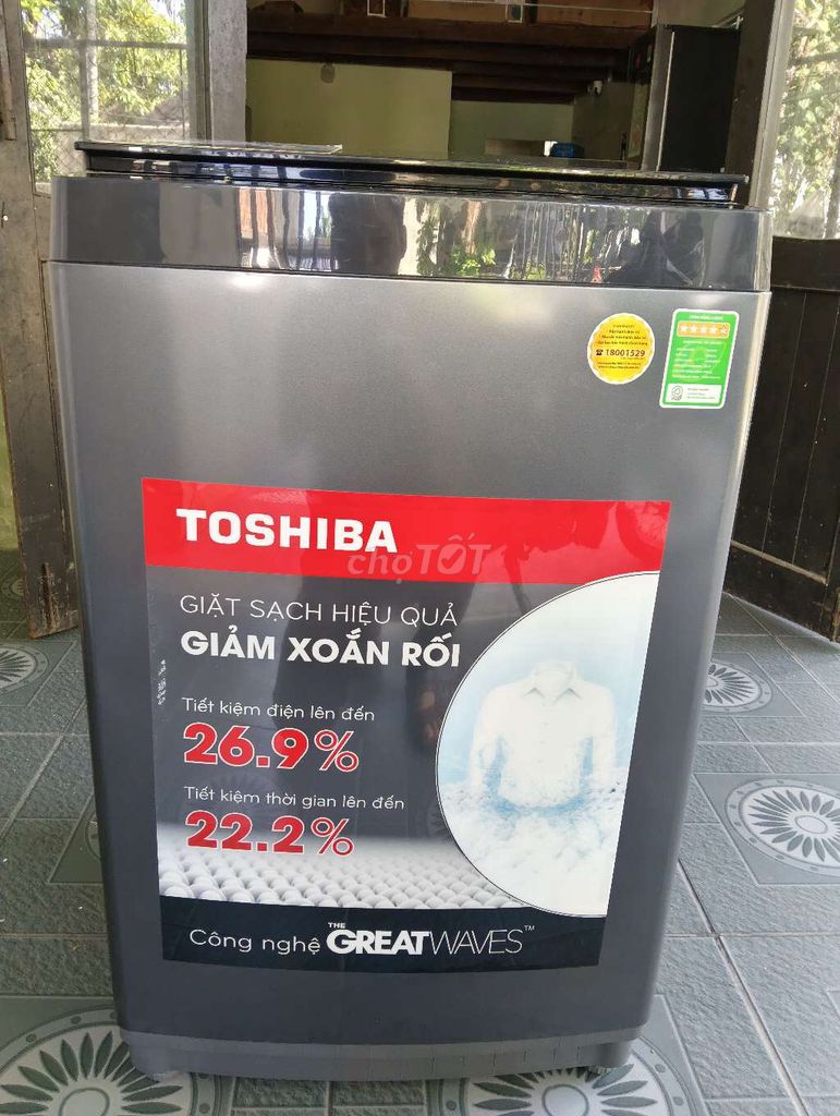 MÁY GIẶT TOSHIBA 9KG TRƯNG BÀY BH 1 NĂM . Mua bán Máy giặt tại Quận Cẩm Lệ Đà Nẵng được đăng bởi Nguyễn Thanh Phước hình 1