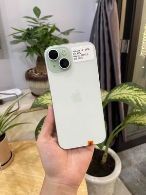 Apple iPhone 15 128GB (Xanh lá) Zin đẹp 99%