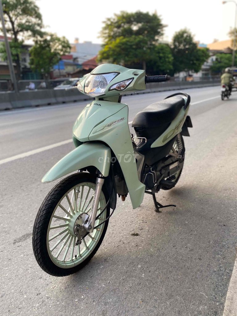 Мопед Honda Wave 110, мятно-серебристый