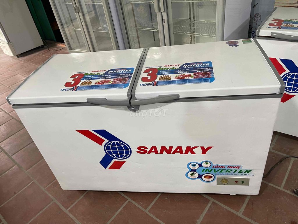 Tủ đông Sanaky VH-4099W3 400 lít. Mua bán Tủ lạnh tại Quận Tân Phú Tp Hồ Chí Minh được đăng bởi cửa hàng thanh lý đồ cũ hình 1