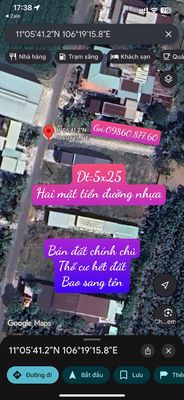 Bán Đất 2 Mặt Tiền Đườg Nhựa Bàu Sen P. Gò Dầu, Tây Ninh