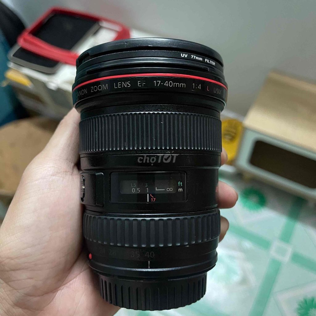 Ống kính Canon EF 17-40mm f/4L USM Đen. Mua bán Máy ảnh, Máy quay tại Quận 11 Tp Hồ Chí Minh được đăng bởi NMTU hình 1