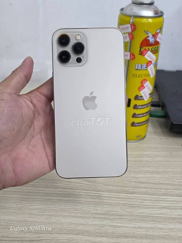 Apple iPhone 12 Pro Max 256GB Vàng. Mua bán Điện thoại tại Quận 8 Tp Hồ Chí Minh được đăng bởi Hội Đồ Điện Tử hình 1