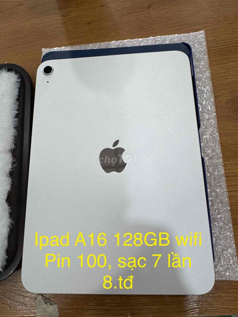 Apple iPad A16 128GB Bạc. Mua bán Máy tính bảng tại Thị xã Bình Minh Vĩnh Long được đăng bởi Minh mobile hình 1