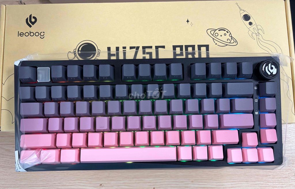 Bàn phím cơ Leobog Hi75C Pro Đen. Mua bán Phụ kiện (Màn hình, Chuột...) tại Quận Bắc Từ Liêm Hà Nội được đăng bởi Tuấn Vũ hình 1