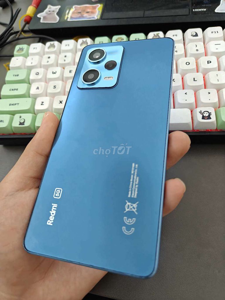 Xiaomi Note 12 Pro 5G Xanh 8GB/256GB. Mua bán Điện thoại tại Thành phố Thủ Đức Tp Hồ Chí Minh được đăng bởi Điện Thoại Giá Tốt hình 1