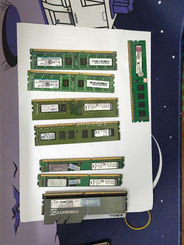 RAM G.Skill DDR3 8GB 1600MHz Mới. Mua bán Linh kiện (RAM, Card...) tại Quận Đống Đa Hà Nội được đăng bởi Khanh Vu hình 1