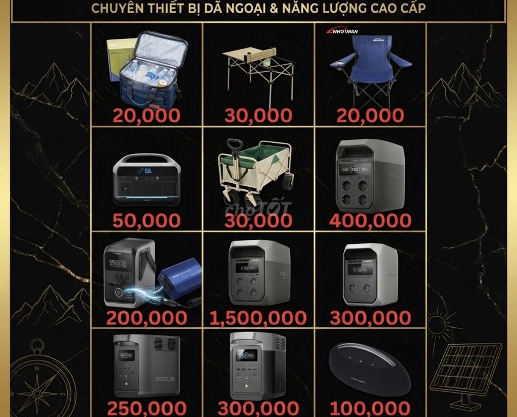 Dịch Vụ Cho Thuê Trạm Sạc & Dụng Cụ Camping Giá Rẻ. Dịch vụ tại Quận 7 Tp Hồ Chí Minh được đăng bởi Nguyễn Minh Luân hình 1