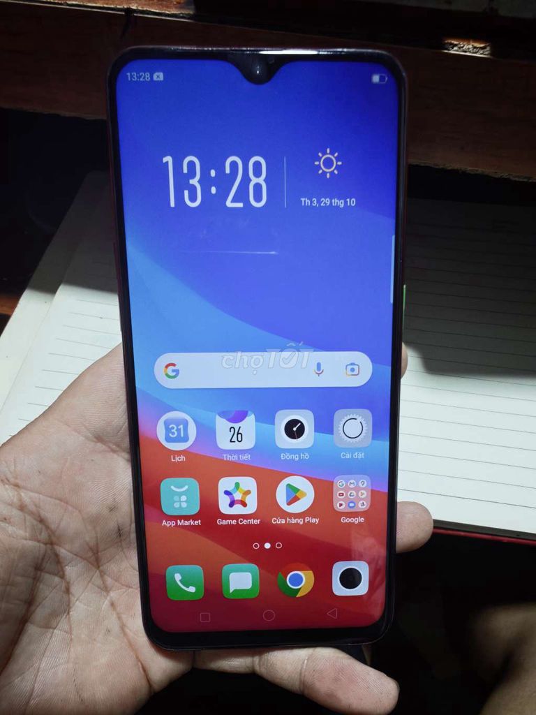 Oppo F9 64GB Đỏ tím Like New. Mua bán Điện thoại tại Quận Nam Từ Liêm Hà Nội được đăng bởi Hoàng Đông hình 1