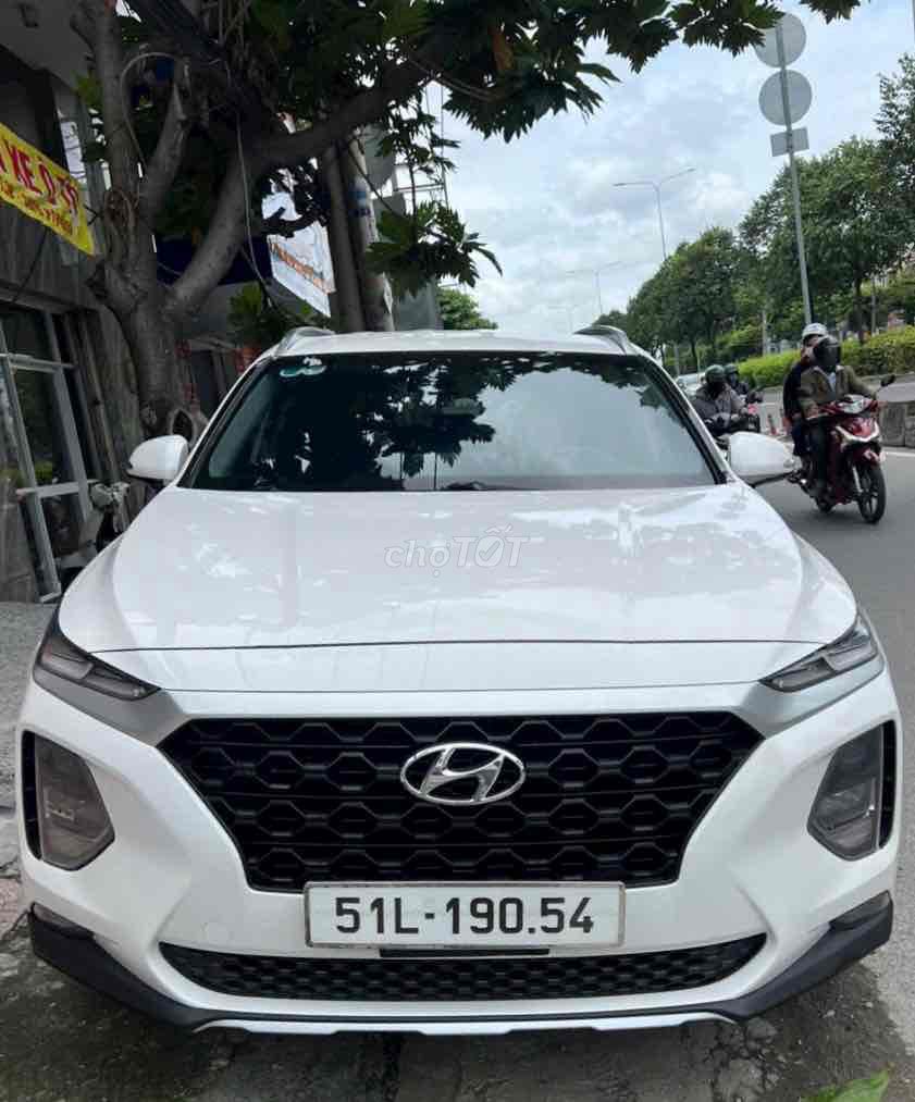 Hyundai Santafe 2019 Màu trắng thể thao