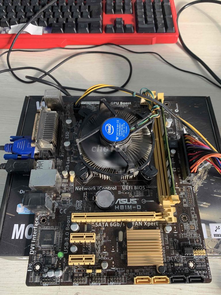 Bo mạch chủ ASUS H81M-D. Mua bán Linh kiện (RAM, Card...) tại Thị xã Phú Mỹ Bà Rịa - Vũng Tàu được đăng bởi máy tính nguyễn hoàng hình 1