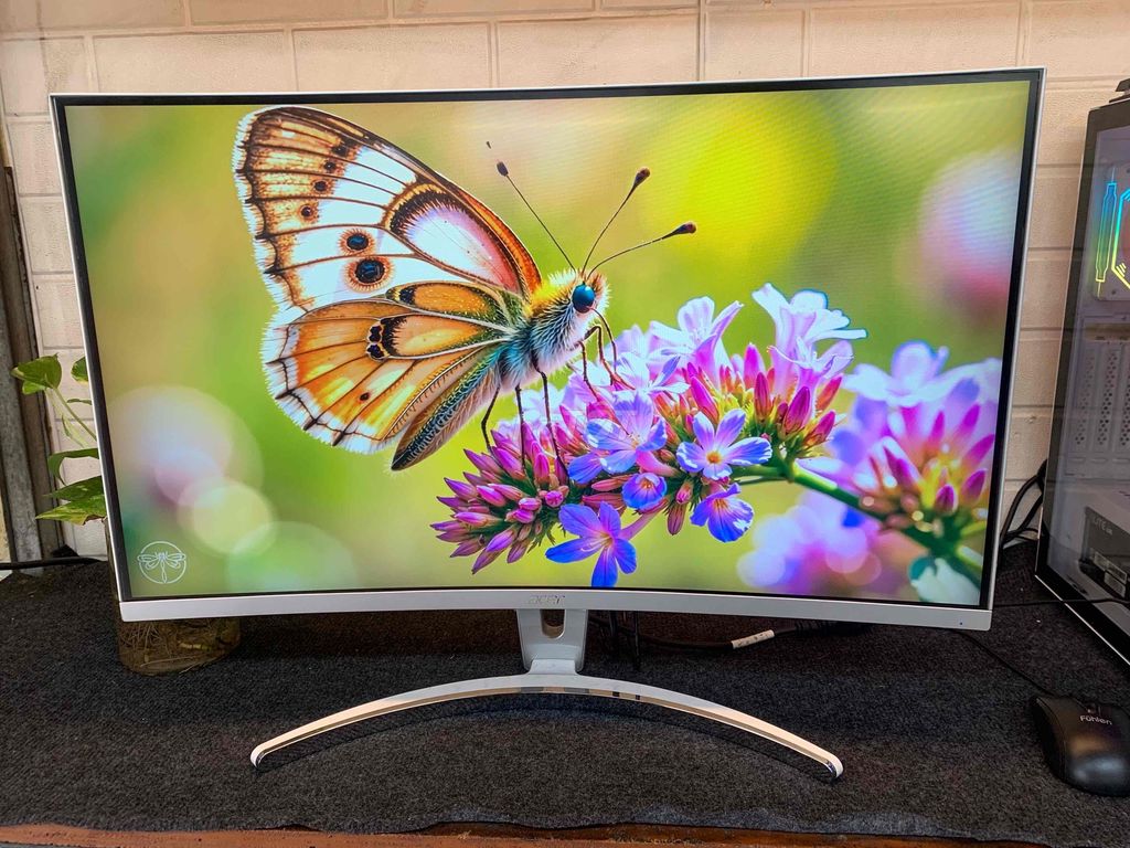 Thanh lý Màn Acer 27Inch cong Màu trắng Như mới. Mua bán Phụ kiện (Màn hình, Chuột...) tại Quận Phú Nhuận Tp Hồ Chí Minh được đăng bởi tiến tài 770 nguyễn kiệm p4 quận phú nhuận hình 1