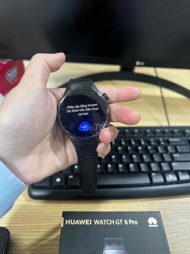 Huawei Watch GT 6 Pro Đen. Mua bán Thiết bị đeo thông minh tại Quận 4 Tp Hồ Chí Minh được đăng bởi Dung Tran hình 1