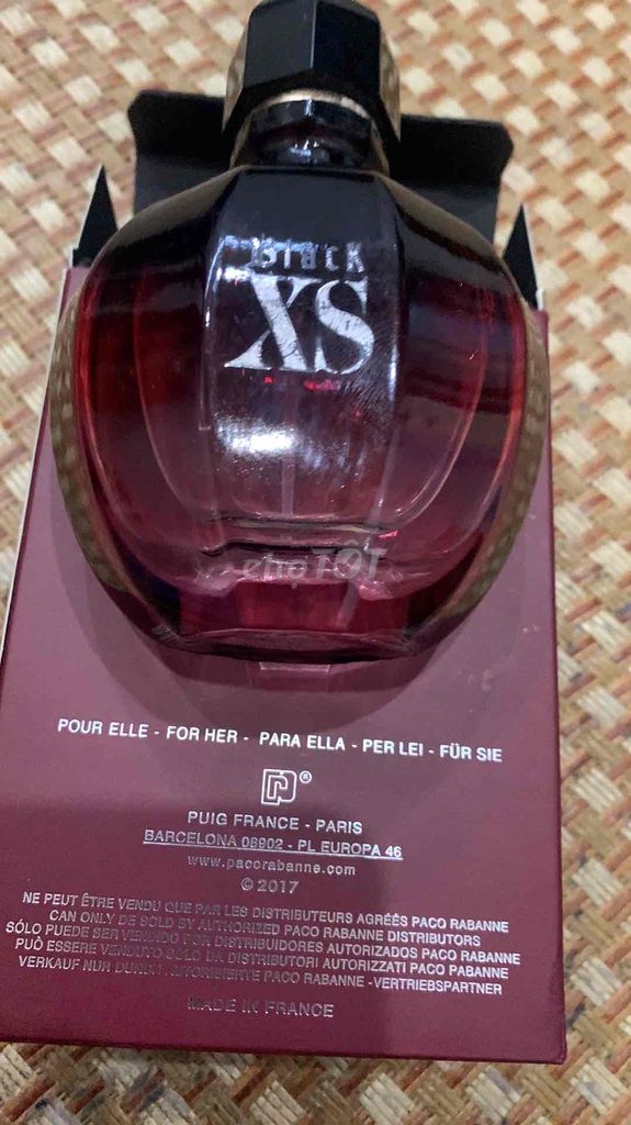 Nước hoa Paco Rabanne Black XS Nam 80ml. Mua bán Nước hoa tại Quận Ngô Quyền Hải Phòng được đăng bởi ANH NGUYEN hình 1